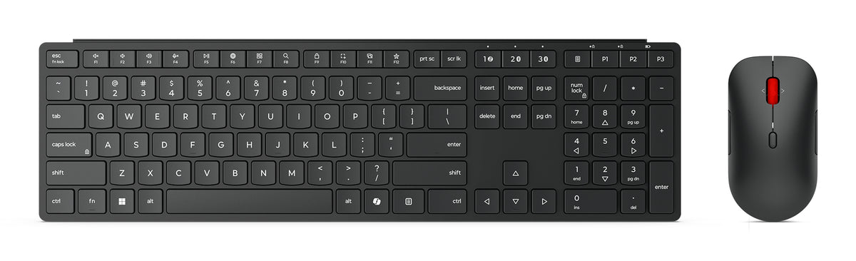 Lenovo 4X31S04810 keyboard Mouse included Office RF Wireless + Bluetoo