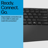 HP 485 Comfort Wired Keyboard