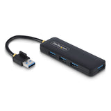 StarTech.com 4-Port USB-A Hub, 5Gbps, Bus Powered, Small Travel Mini U