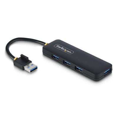 StarTech.com 4-Port USB-A Hub, 5Gbps, Bus Powered, Small Travel Mini U