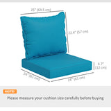 Coussins de siège 4 pièces remplacement
