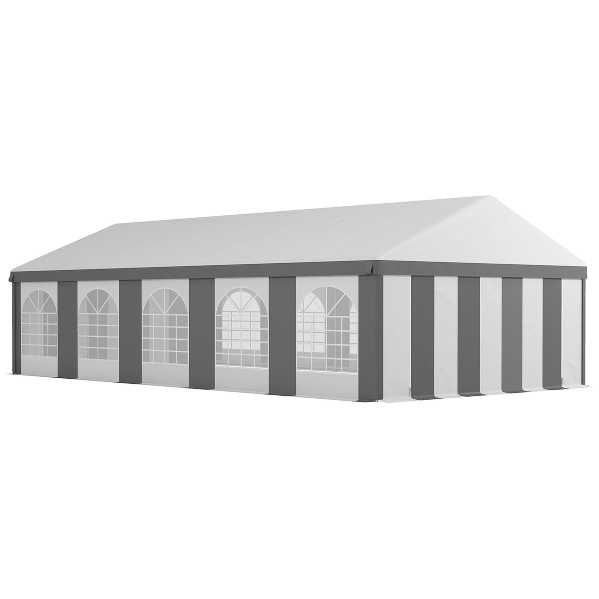 20'x33' Heavy Duty Large Party Tent & Carport with Removable Sidewalls