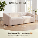 3 Seater Sofa, Wide and Deep Seat