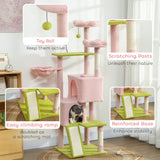 Flower Cat Tree with Sisal Scratching Posts