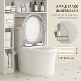 Over the Toilet Storage Cabinet, Bathroom Organizer with Adjustable Shelf