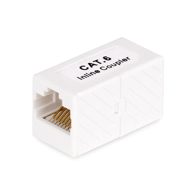 StarTech.com RJ45 Coupler, Inline Cat6 Coupler, Female to Female (F/F)