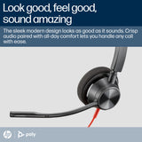 HP Poly Blackwire 3320 USB-C Stereo Headset Teams