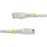 StarTech.com 100ft CAT6 Ethernet Cable - White CAT 6 Gigabit Ethernet
