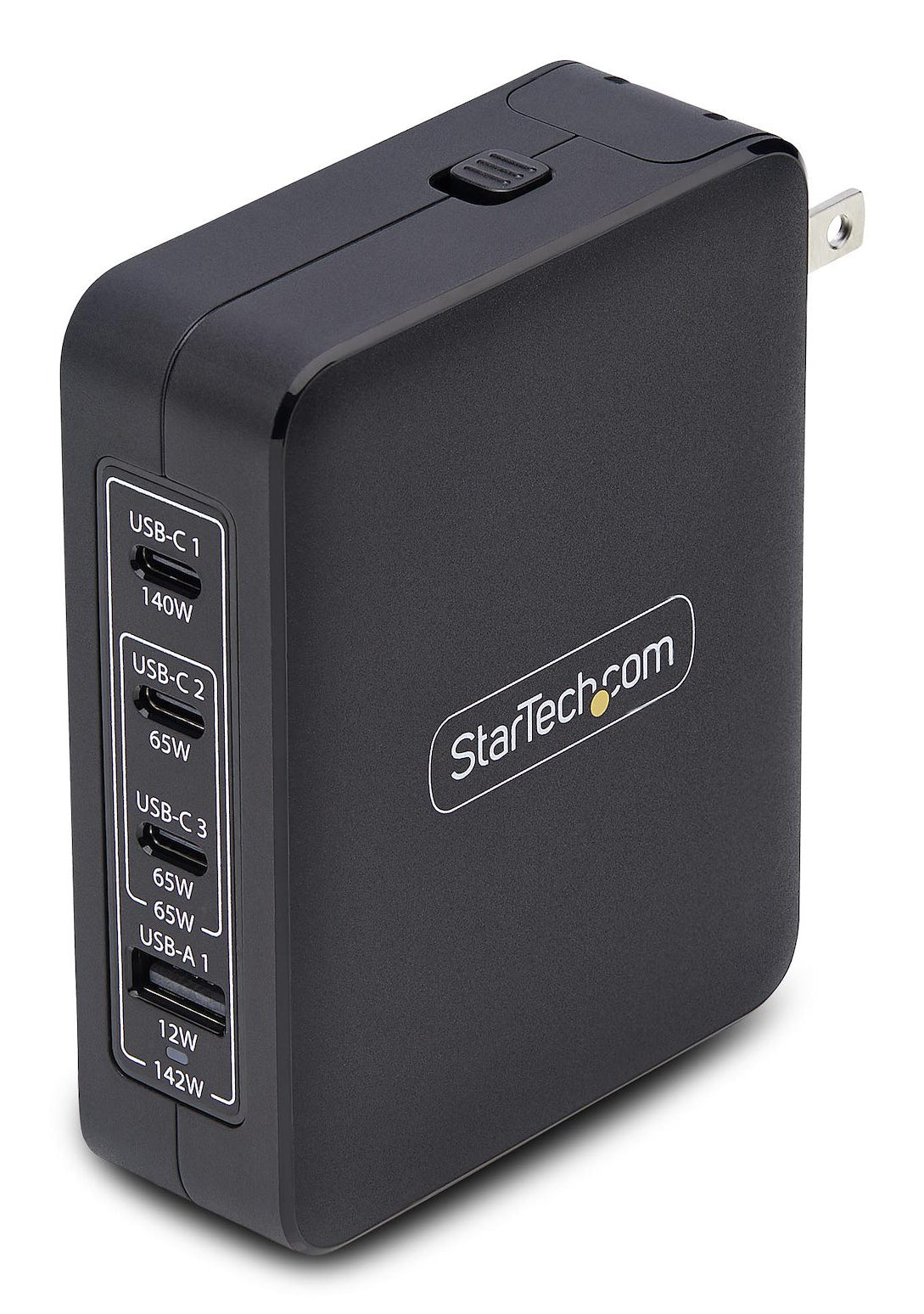 StarTech.com 140W USB-C Wall Charger, 3x USB-C/1x USB-A, PD 3.1 Intern