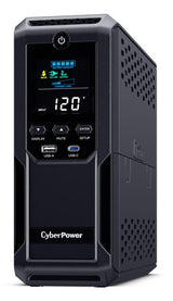 1500VA 900W Mini Tower AVR UPS 12 Outlet LCD Serial USB 3YR WTY