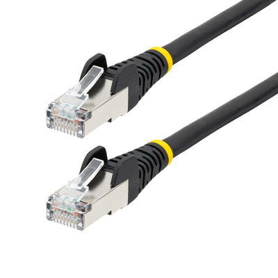 StarTech.com 75ft Black CAT6a Ethernet Cable, Snagless RJ45, 10GbE, 10