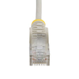 StarTech.com 2ft Gray Slim CAT6 Cable, 10 Pack, 100W PoE