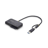 StarTech.com Adaptateur USB-C/USB-A vers M.2 NVMe et SATA 2,5po/3,5po, 10G