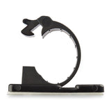 StarTech.com 100 Adhesive Cable Management Clips Black