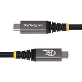 Câble USB4 3pi Noir Certifié USB-IF 8K120/DP2.1/240W/80GBPS