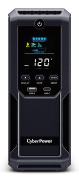 1500VA 900W Mini Tower AVR UPS 12 Outlet LCD Serial USB 3YR WTY