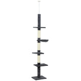 8.5ft Cat Climbing Tree 5-Tier