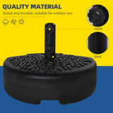 Plastic Half Round Umbrella Base