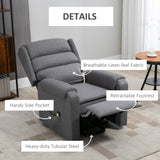 Lift Chair for Elderly, Power Chair Recliner with Footrest