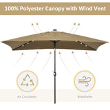 6.5x10ft Patio Umbrella