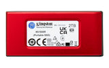 Disque externe portable Kingston Technology 2 To XS1000 Red USB 3.2 Gen 2