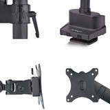 StarTech.com Desk Mount Monitor Arm, Up to 40-inch Screen/17.6lb (8kg)