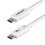 StarTech.com Câble Thunderbolt 5 de 50 cm (1,5 pi), 80 Gbit/s/Jusqu'à 120 Gbit/s, 2