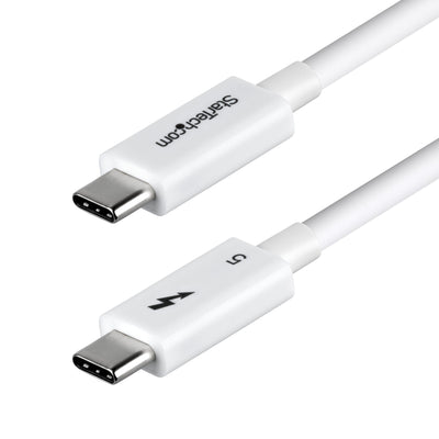 StarTech.com 1.5ft (50cm) Thunderbolt 5 Cable, 80Gbps/Up to 120Gbps, 2