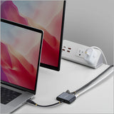 StarTech.com Adaptateur Multiport USB-C vers HDMI avec Alimentation 140 W, 4K