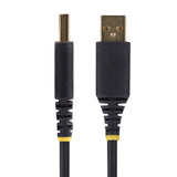 StarTech.com 6.6ft (2m) USB to Null Modem Serial Adapter Cable, COM Re