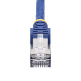 StarTech.com Câble Ethernet CAT8 bleu 6pi, RJ45 sans accroc, 25G/40G, 200
