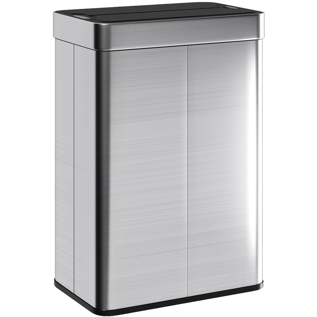 14.5 Gal (55 L) Sensor Can, Fingerprint-Proof Stainless Steel