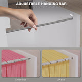 4 Drawer File Cabinet with Lock, Office Filing Cabinet, A4 Letter Size, Hanging File Folders