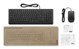 Lenovo 4X31R64411 keyboard Mouse included Universal USB French, Canadi
