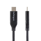 StarTech.com 10ft (3m) USB-C Charging Cable, Charge & Sync, 60W (3A) P