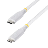 Câble USB4 1,6FT blanc certifié USB-IF 8K60/DP2.1/240W/40GBPS