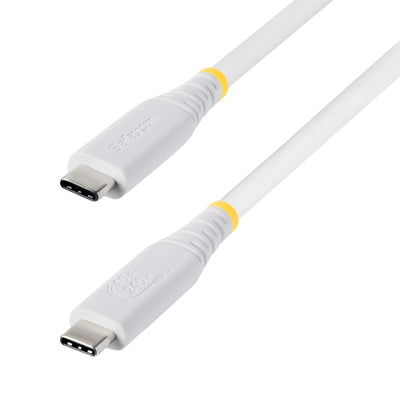 3FT USB4 CABLE WHITE USB-IF CERTIFIED 8K60/DP2.1/240W/40GBPS
