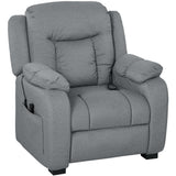 Fauteuil massant inclinable avec moteur sans balai silencieux, tissu acceptant les animaux de compagnie, fauteuil inclinable motorisé avec 2 positions mémoire