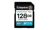 Kingston Technology Canvas Go! Plus SDXC 128GB Canvas Go Plus Gen4 200