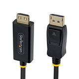StarTech.com 6ft DisplayPort to HDMI Adapter Cable with Gripping Conne