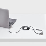 StarTech.com Universal Laptop Lock 6.6ft (2m), Security Cable For Note