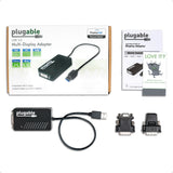 Adaptateur graphique vidéo USB 3.0 vers DVI/VGA/HDMI Plugable Technologies pour