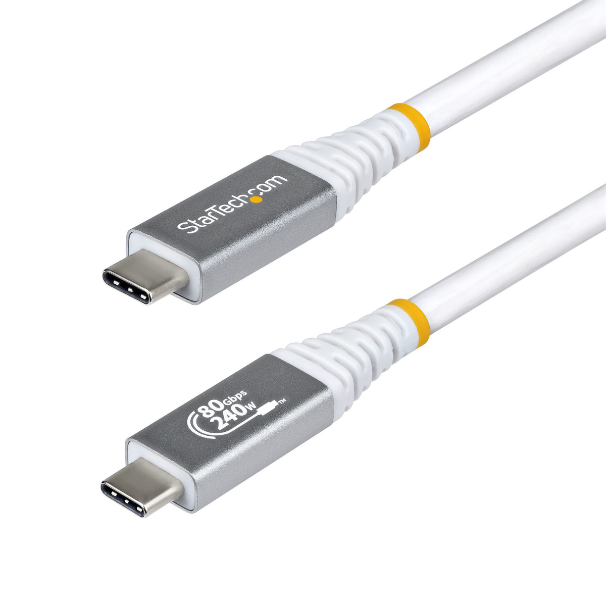 StarTech.com 1.5ft (45cm) USB4 Cable, 80Gbps, USB-IF Certified USB-C C