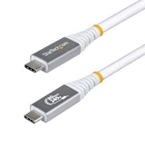 StarTech.com 1.5ft (45cm) USB4 Cable, 80Gbps, USB-IF Certified USB-C C
