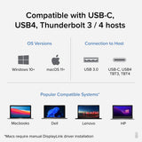 Plugable Technologies UD-6950PDZ 7-in-1 USB-C Dock Dual HDMI