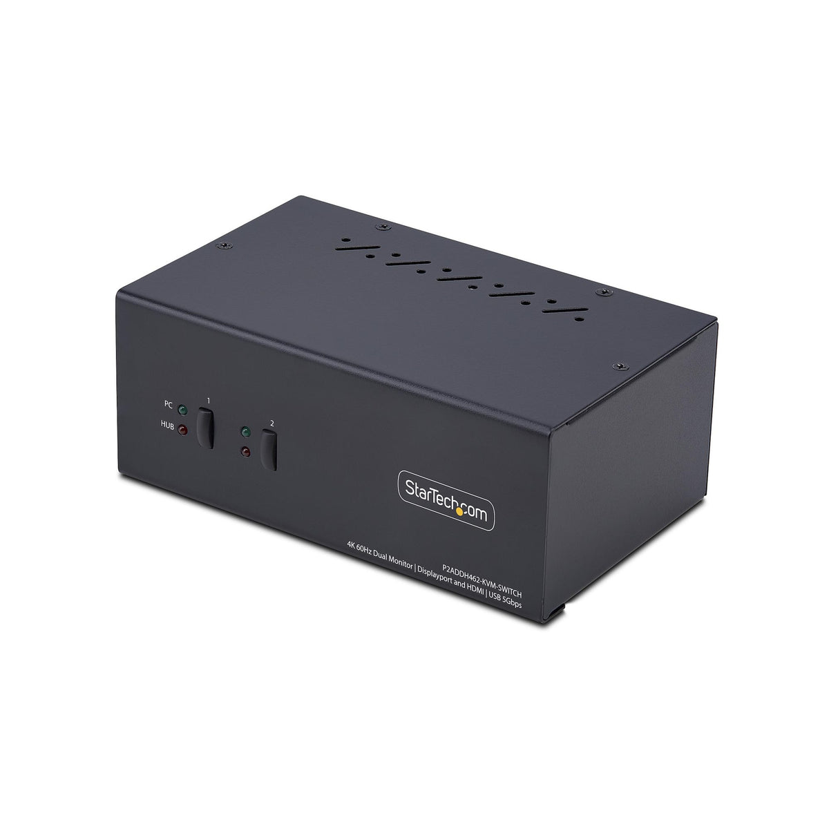 Commutateur KVM StarTech.com DisplayPort et HDMI Dual-Monitor 2 ports, 4K 6