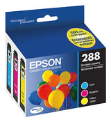 Epson T288520-S Ink Cartridge 3-Pack Cyan Magenta Yellow