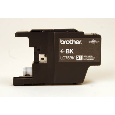 Brother LC75BKS Innobella Black Ink Cartridge, High Yield (XL Series)