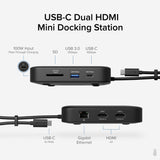Plugable Technologies UD-6950PDZ 7-in-1 USB-C Dock Dual HDMI