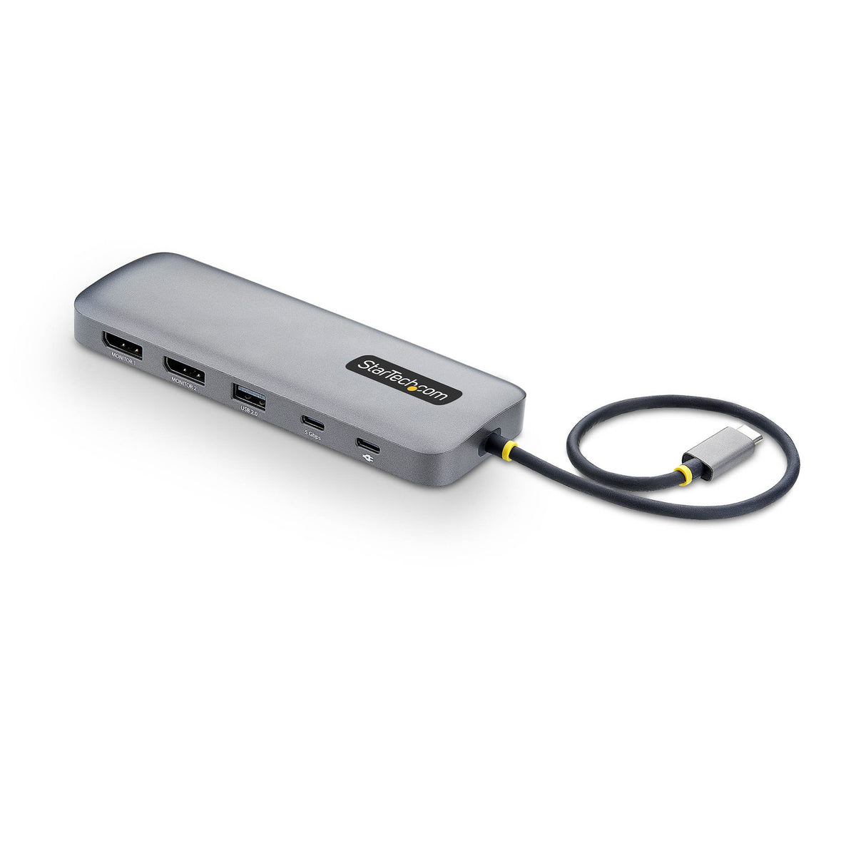 Adaptateur multiport StarTech.com 10-en-1 USB-C vers double DisplayPort, 100W